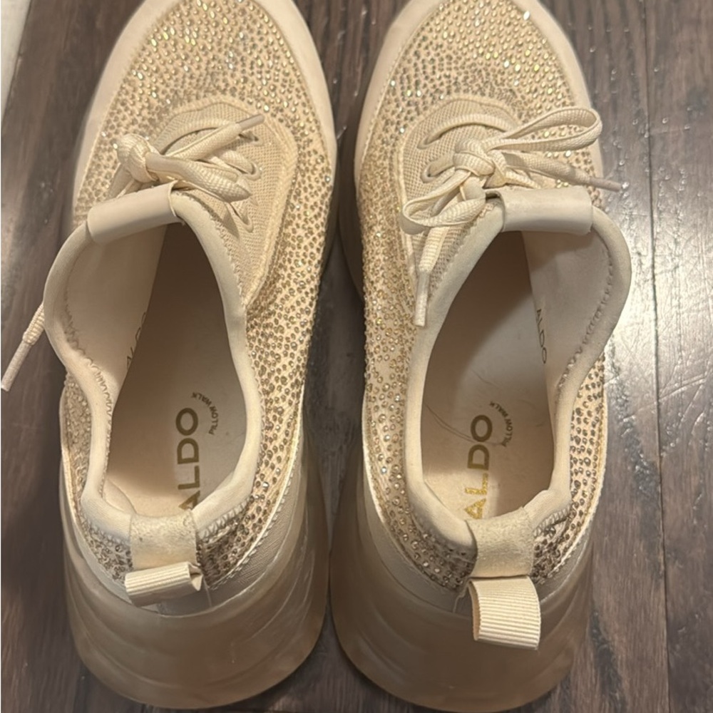 Aldo rhinestone shoes